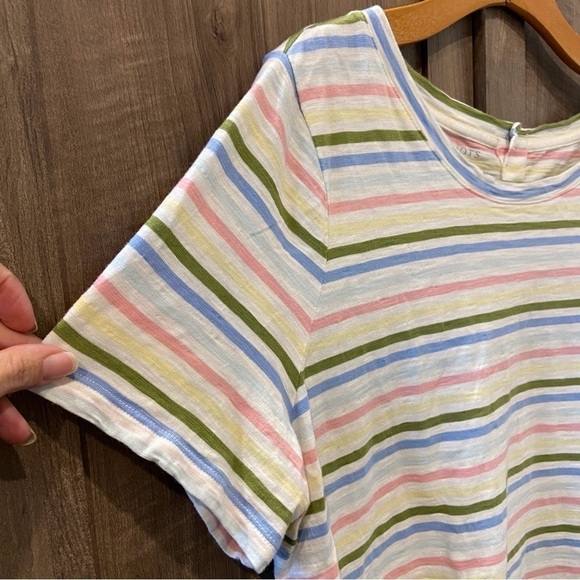 Talbots Plus 2X T shirt Striped Modal Cotton - Picture 5 of 8